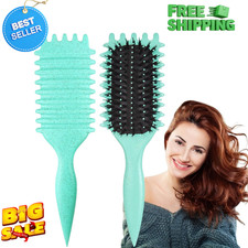Curl Defining Brush – Premium Boar Bristle Detangling Brush for Curly Hair