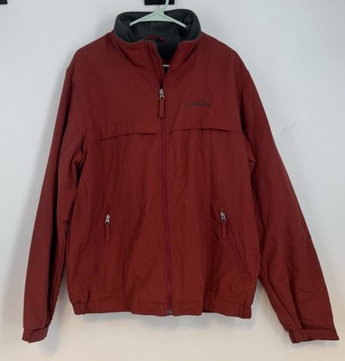 Eddy Bauer Men s Thermore Lined Jacket Size Large Full Zip Pockets