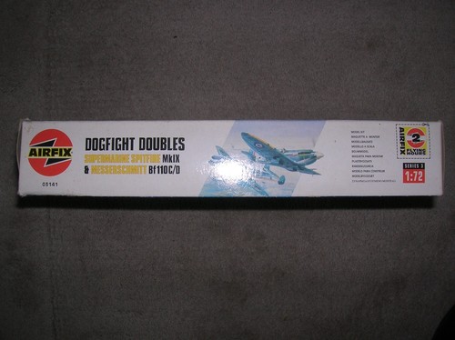 Problem Kit Airfix Dogfight Doubles Box Spitfire Mk IX Instructions Decals - Picture 6 of 8