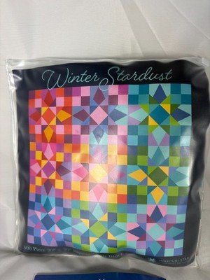 MSQC Winter Stardust Puzzle & Pattern New Quilt Block Puzzle