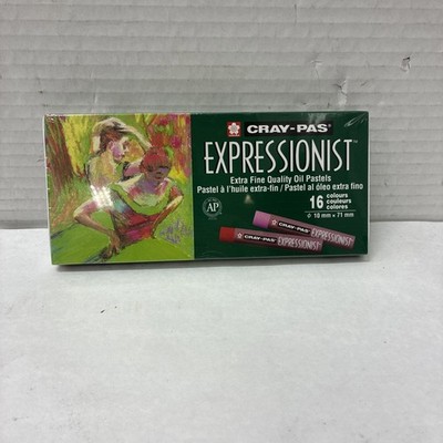 Assorted 16 Color Oil Pastel Set Sakura XLP16  Cray-Pas Expressionist