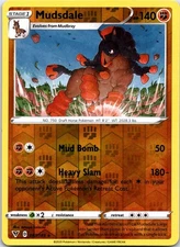 Mudsdale 097/185 SWSH04: Vivid Voltage Rare Reverse Holo NM