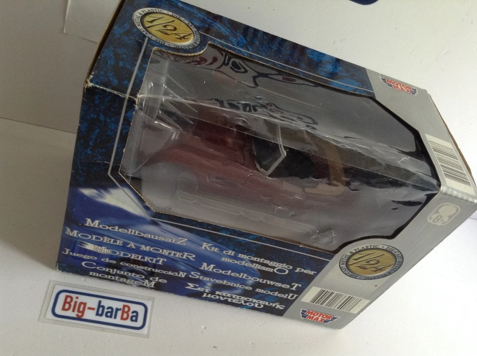 🔥Lot vintage🚗 MOTOR MAX BMW 507 KIT MONTAGGIO 1/24 🔥🔥✨STREPITOSA ✨🍂☕ - Immagine 2 di 4