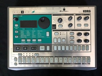 KORG ELECTRIBE ES-1 Rhythm Production Sampler getestet mit Box Adapter aus Japan