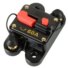 Circuit Breaker 60A 80A 100A 150A 200A 250A Car Audio Fuse Holder for Trollin...