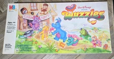 VTG Disney Wuzzles 3D Mountain Race Board Game by Milton Bradley Complete 1985