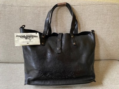 Campomaggi Shopper, Tasche, Leder, schwarz, neu mit Etikett