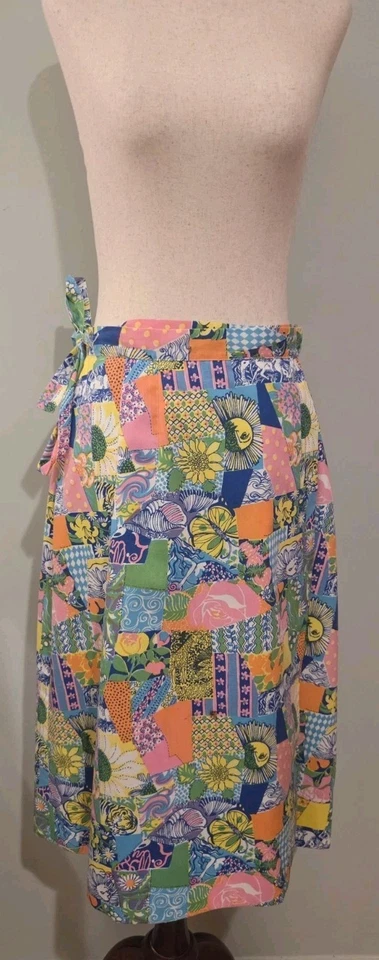 Falda envolvente de retazos de colección Key West Fashions Lilly Pulitzer Suzie Zuzek Foto 2 de 4