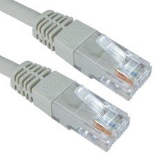 Image of Cables Direct 5m Cat6 Patch Cable - Grey