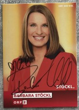 Barbara St&ouml;ckl Autogramm Autograph ORF Moderatorin TV Austria #11