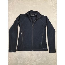 Marmot Fleece Jacket Womens Small Black Full Zip K88920 Outdoor Activewear Read