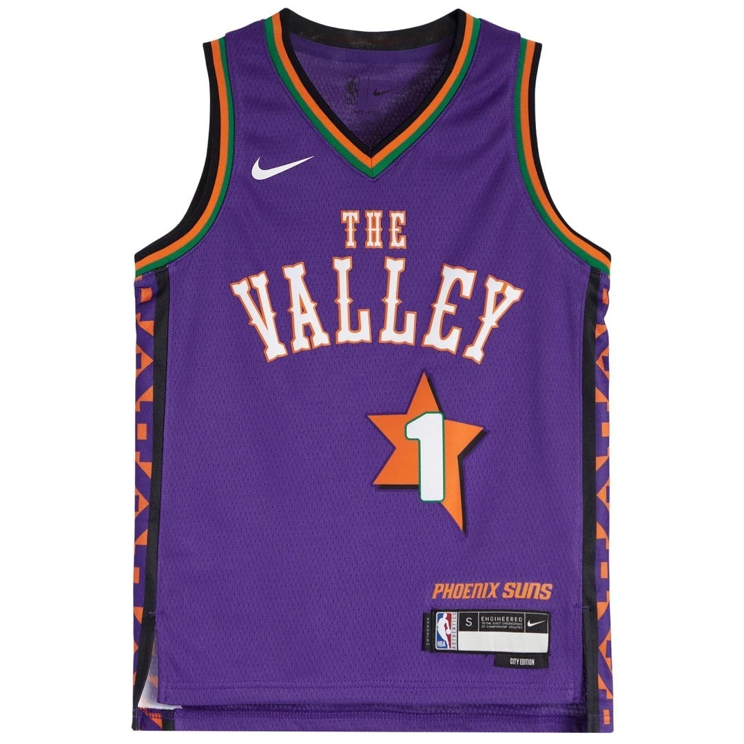 NEW Nike Youth XL Swingman Devin Booker Phoenix Suns City Edition
