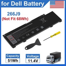 Replacement 266J9 Battery for Dell Inspiron 14 5490 G3 15 3500 3590 G5 5500 5505