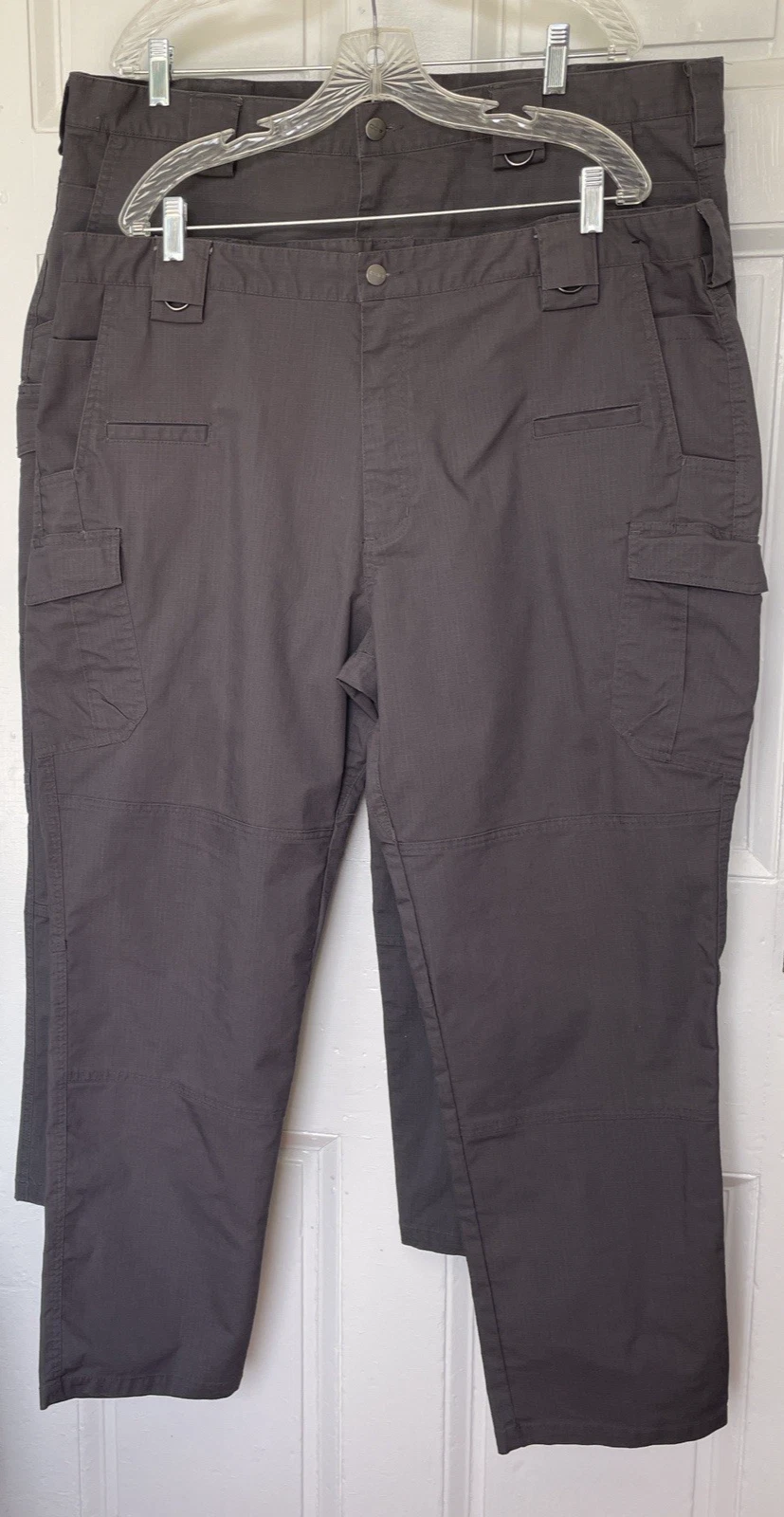 CQR Men's 42x30 TWO PAIRS Pants Tactical Cargo Water Resistant Ripstop Utility