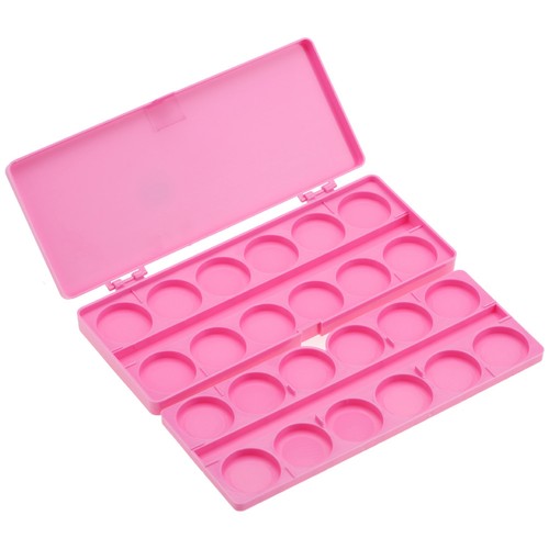 24 Gitter Nail Art Palette Malerei Aquarell Pigment Farbe Mischkasten Maniküre - Bild 10 von 14