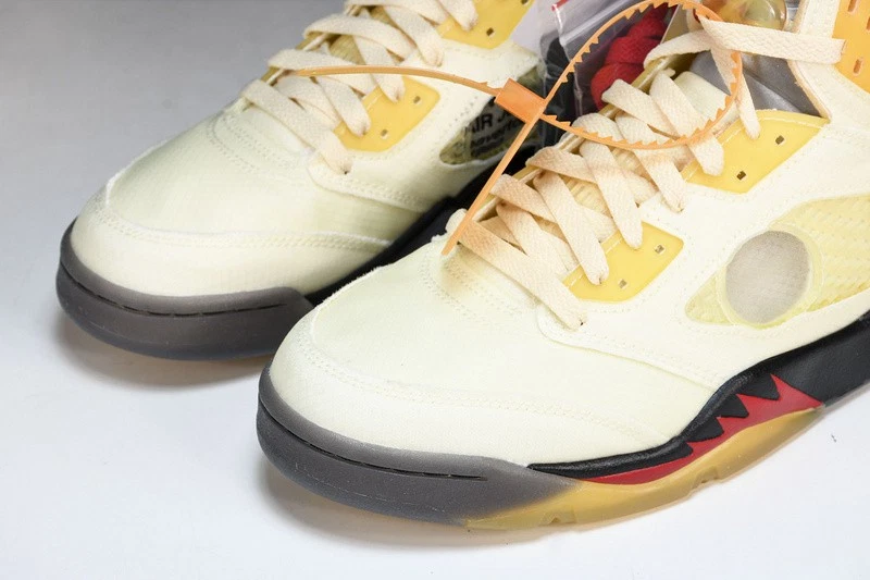 DH8565-100 Nike Air Jordan 5 Retro Off-White Sail Para hombres Talla 6.5-13 Foto 4 de 4