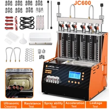 Ultrasonic Cleaning Tester GDI Piezo Fuel Injector Cleaner Uniformity Leak Test