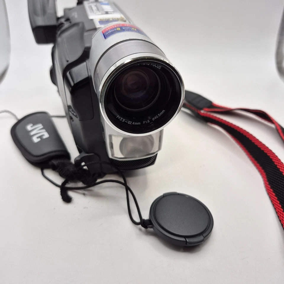 JVC Compact VHS Camcorder GR-FX220 VHSC Video Camera - Untested - Image 3 of 4