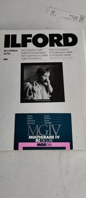 ILFORD Multigrade IV RC DE Luxe MGD.1M 12,7x17,8 Fotopapier Darkroom paper vers