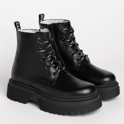 Black Amphibians Leather Gardens Junior Girl