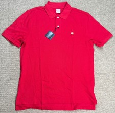 Brooks Brothers 1818 Performance Polo Men's Short Sleeve Polo Shirt Size Large