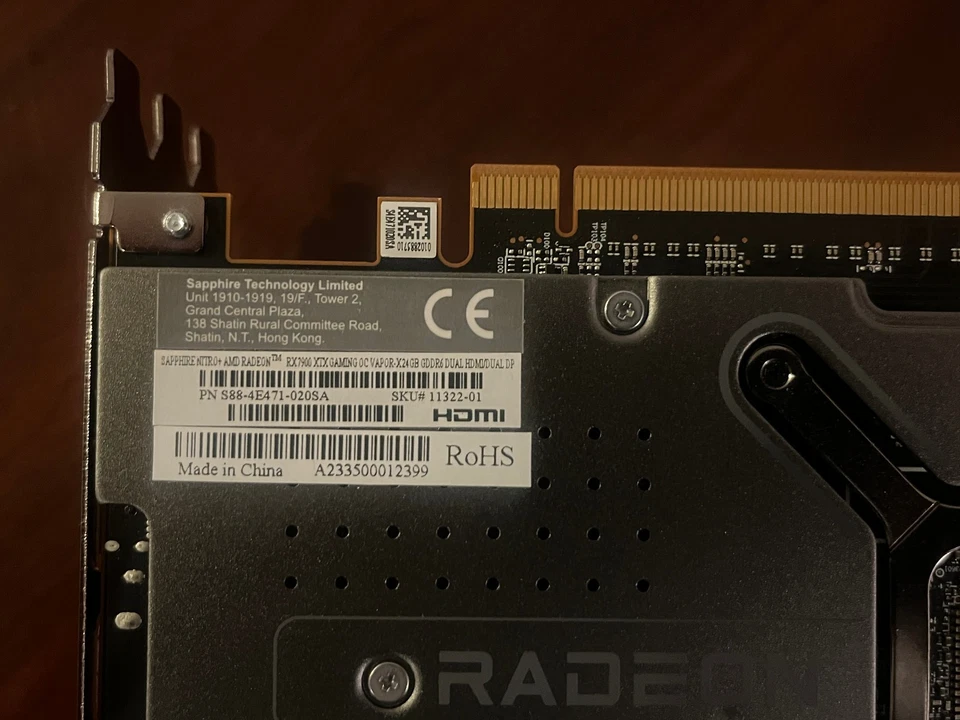 SAPPHIRE AMD Radeon RX 7900 XTX 24GB Graphics Card Used Great Conidtion - Image 3 of 4