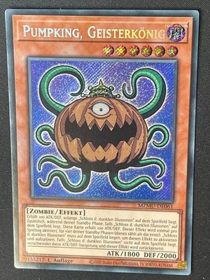 Pumpking, Geisterkönig MZMU-DE061 Secret Rare Deutsch NM YUGIOH