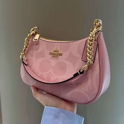 ショルダーバッグ COACH Signature Pink One Shoulder Bag s-l1200.jpg