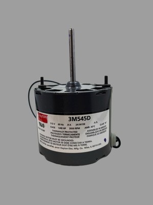 Dayton 3M545D Shaded Pole Motor 115V 1/40 HP 3000 RPM Thermally Protected Sleeve