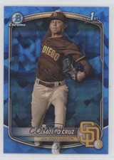 2025 Bowman Sapphire Edition Chrome Prospects Humberto Cruz #BCP-96 sc8