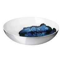 Stelton Stockholm Schale Groß Aquatic, Dekoschale, Aluminium, Emaille, Ø 40 Cm