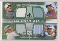 2021 SP Game Used Tour Gear Quads Francesco Molinari Pat Perez Rookie RC uk2