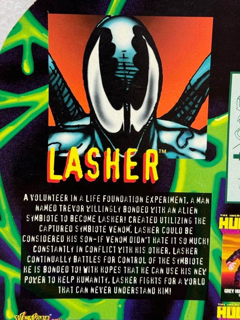 Venom Planet of The Symbiotes Lasher Action Figure 1996