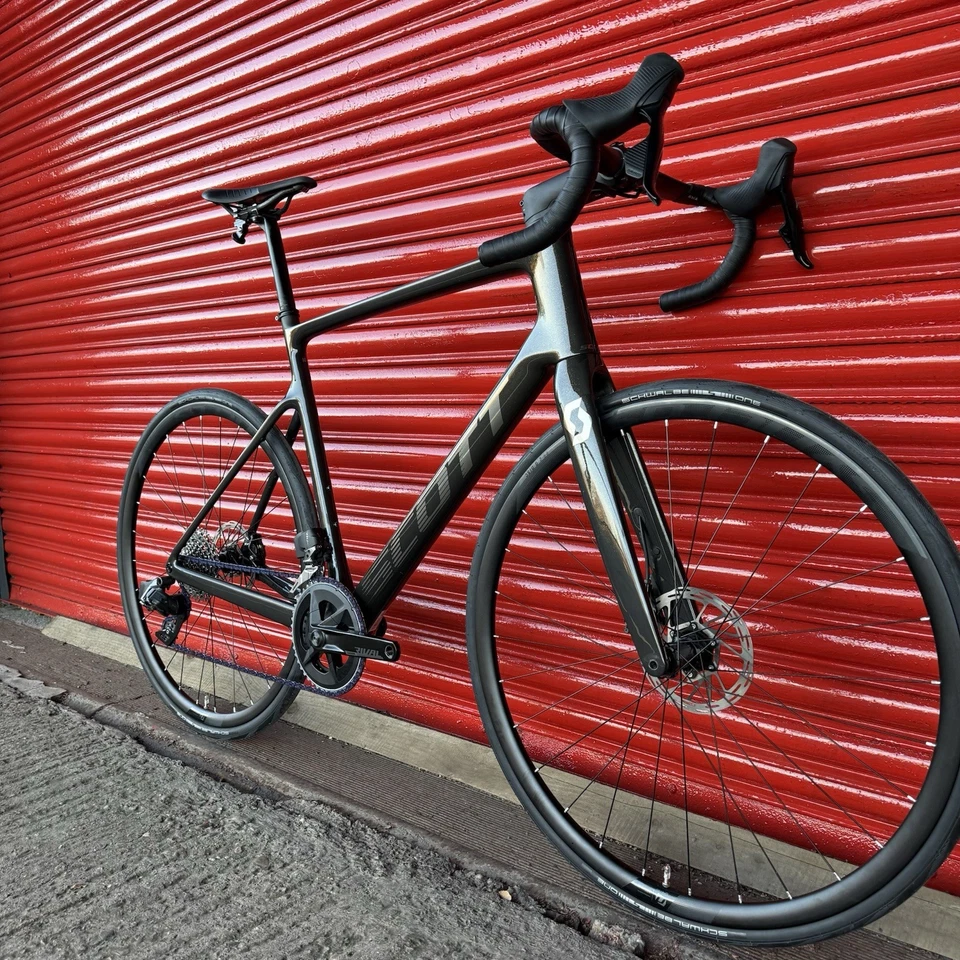 Scott Addict 10 Rival AXS Disc Carbon Rennrad - L 58cm C2W PX Garantie - Bild 3 von 4