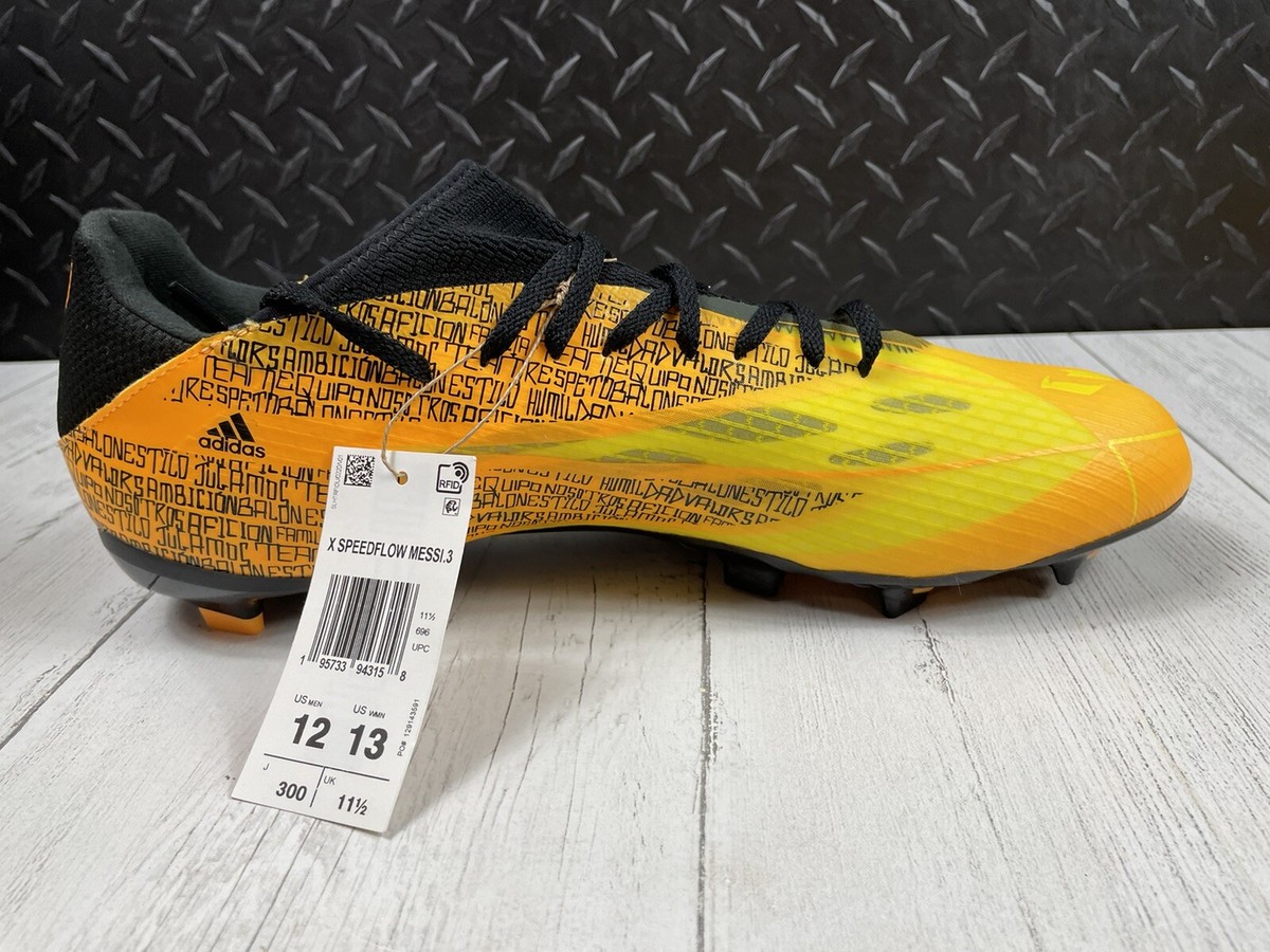 Adidas MLS Soccer Cleats X Speedflow Messi.3 FG GW7419 Black  display picture 2
