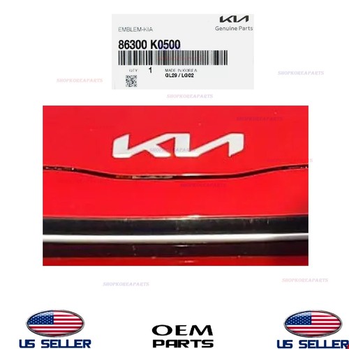 Genuine OEM Front Hood Emblem Logo 2022 Kia Soul 86300-K0500 | eBay