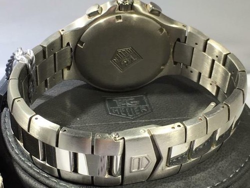TAG Heuer Kirium Edelstahl Chronograph Herren Armbanduhr - Bild 8 von 10
