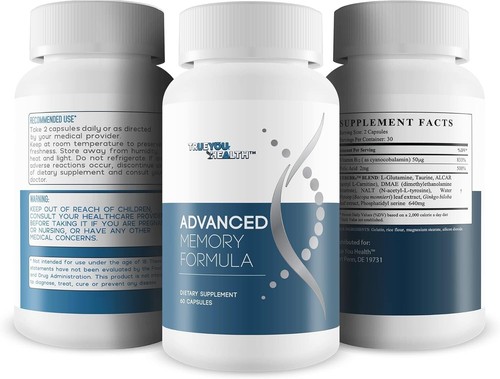 TrueYou Health Advanced Memory Formula - Memory & Brain Support - 60 capsules - Picture 4 of 6