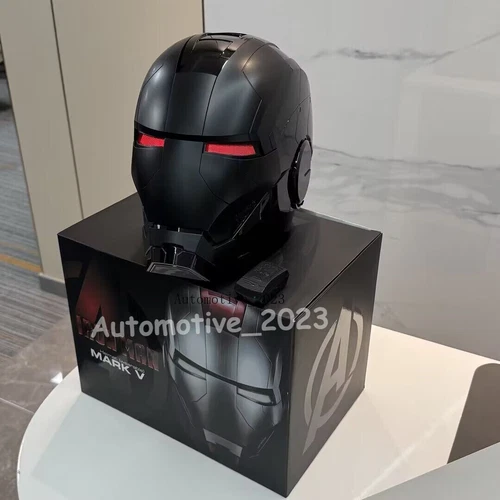 Autoking Iron Man Helm MK5 1/1 Sprachgesteuerte Maske Kindertag Geschenk Requisite - Bild 20 von 25