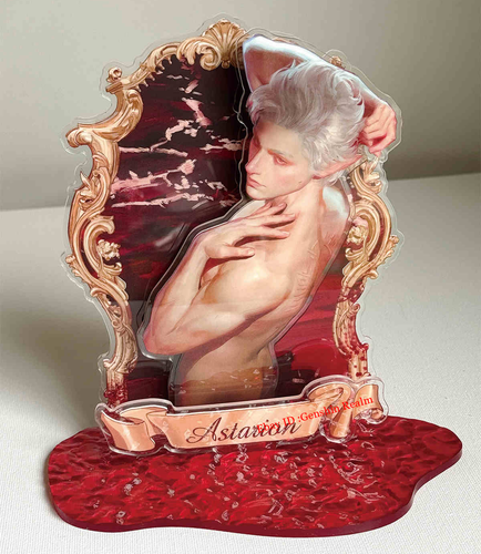 Baldur's Gate 3 Astarion Deluxe Acrylic Art Desktop Stand Figure Collection Gift - Picture 5 of 5
