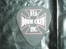 BLACK LABEL SOCIETY James Lomenzo BLS White Lion Signature 2004 Tour GUITAR PICK
