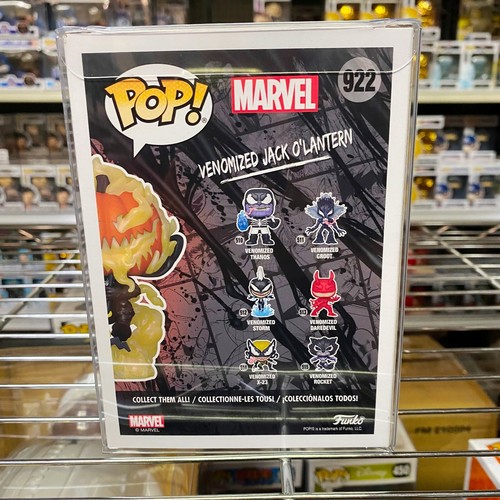 Funko Pop Marvel Venom: Venomized Jack O'Lantern #922 vinilo especial exclusivo - Imagen 6 de 8