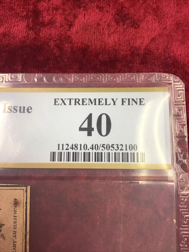 PCGS BANKNOTE EX FINE 40 50 CENT 1864 CSA - SEVENTH ISSUE, T-72, PF-1, CR-578  - Image 2 of 4