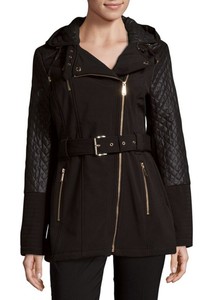 michael kors quilted coat with hood