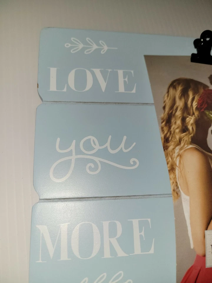 LOVE YOU MORE PICTURE CLIP FRAME  - Image 2 of 4