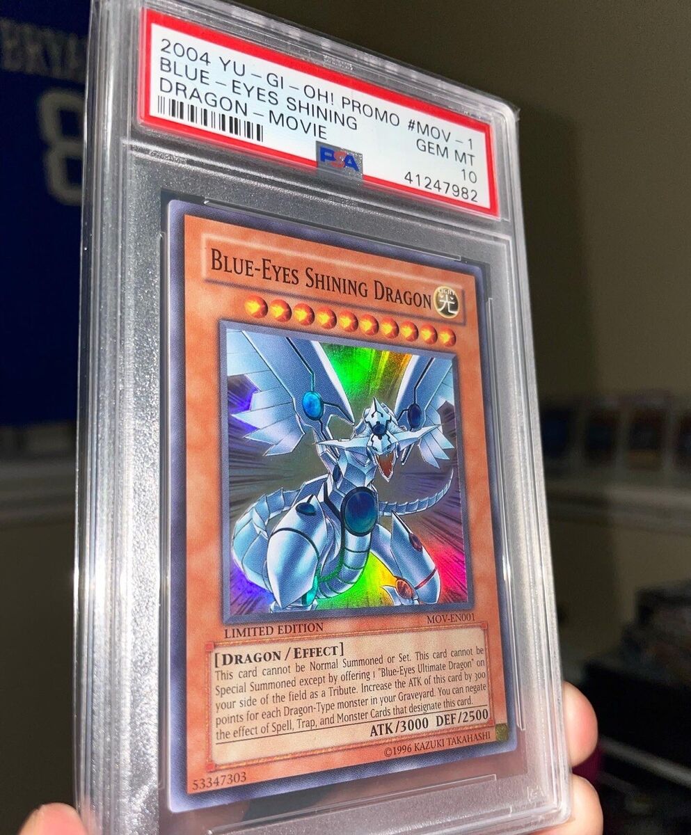 blue eyes shining dragon mov-en001 psa 10 Ships Immediately blue eyes shining dragon mov-en001 psa 10 Ships Immediately