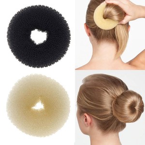 Women Girls Hair Styling Tool Bun Elastic Bands Headbands Donut