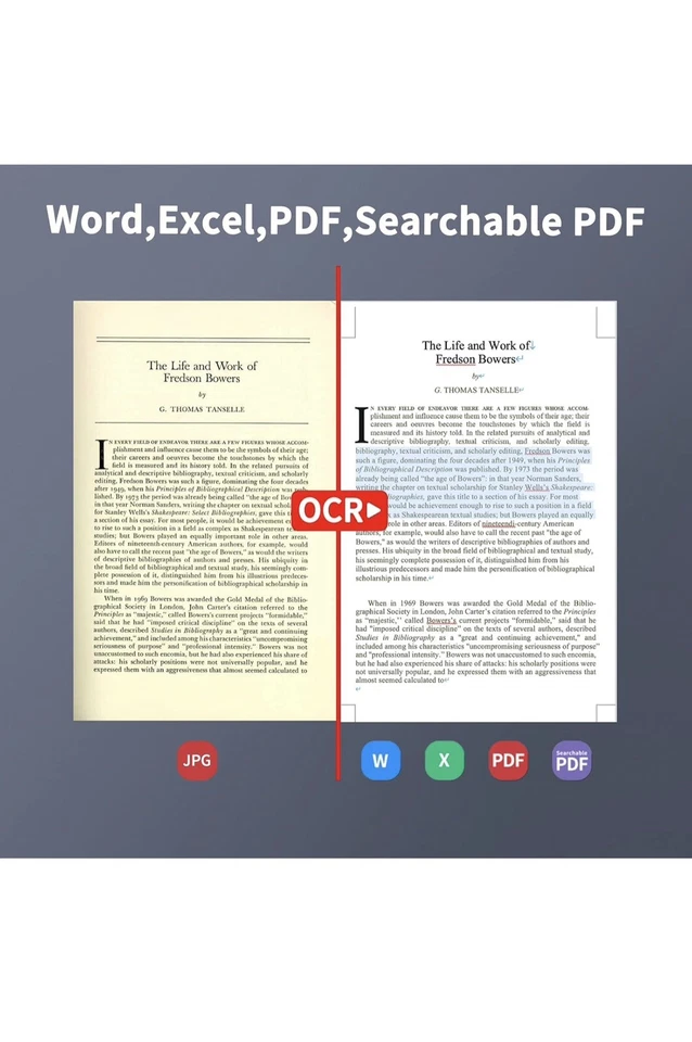 CZUR Lens 1200 Pro - Portable Document Scanner 12 Mega Pixels, 300DPI, OCR, NEW - Image 4 of 4