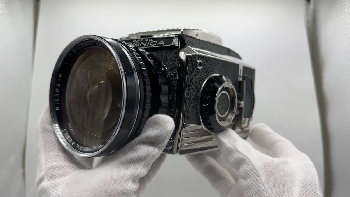 Zenza Bronica S2 後期 NIKKOR-H 50mm f/3.5 Near Mint] Zenza Bronica S2A Late NIKKOR-H 50mm f/3.5 Lens from