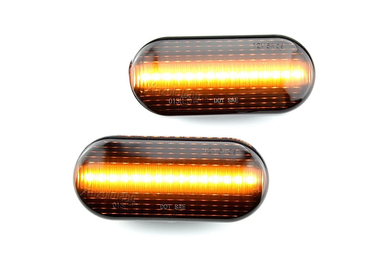 VW Caddy MK3 Side Indicators Set LED Dynamic Smoked 04 Estate Upgrade